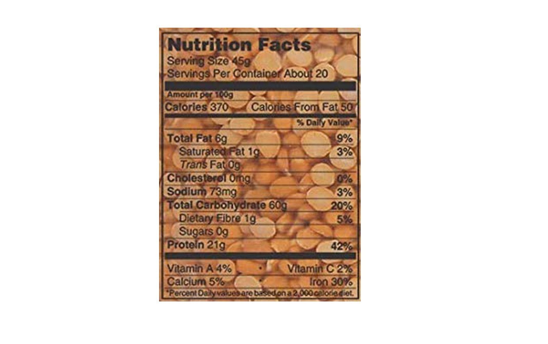 Bytewise Organic Chana Dal (Bengal Gram Split Dehusked)   Pack  1 kilogram